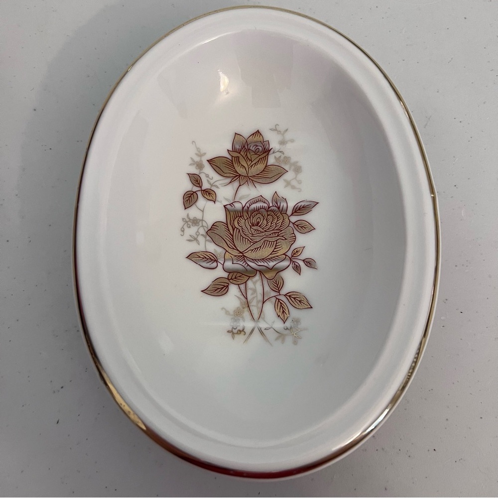 Vintage Japan Ceramic Soap Dish